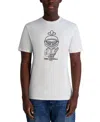 Karl Lagerfeld Paris Karl Armour Logo Patch T-shirt In Gray