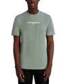 Karl Lagerfeld Core Logo Tee In Green