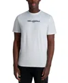 Karl Lagerfeld Men's Signature Fleece Pants In White