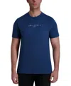 Karl Lagerfeld Paris Raised Camo Logo Graphic T-shirt