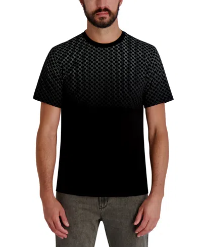 Karl Lagerfeld Men's Short Sleeve T-shirt In Black