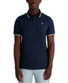 Karl Lagerfeld Men's Short Sleeve Tipped Logo Polo Shirt