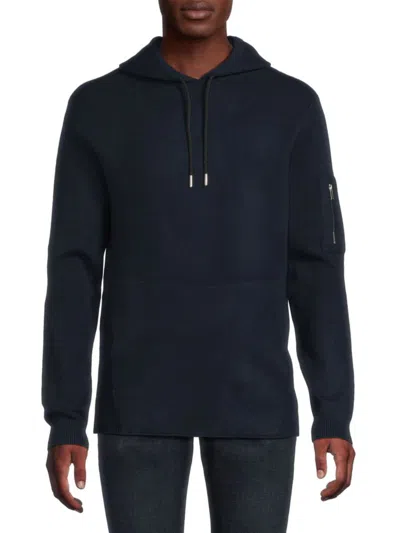 Karl Lagerfeld Men's Slim Fit Hoodie In Black