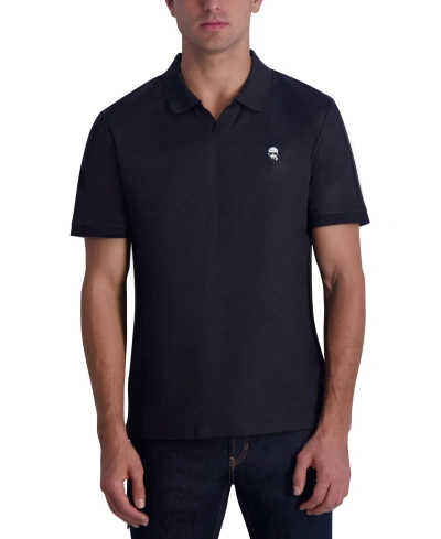 KARL LAGERFELD MEN'S SLIM FIT SHORT-SLEEVE PIQUE POLO SHIRT, CREATED FOR MACY'S