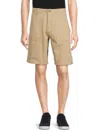 Karl Lagerfeld Men's Slim-fit Shorts, Created For Macy's In Tan