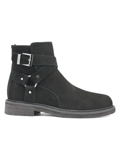 Karl Lagerfeld Men's Suede Ankle Boots In Black