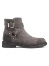 Karl Lagerfeld Men's Suede Ankle Boots In Grey