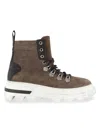 Karl Lagerfeld Lug Sole Hiker Boot In Grey