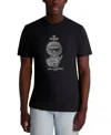 Karl Lagerfeld Paris Karl Armour Logo Patch T-shirt In Black