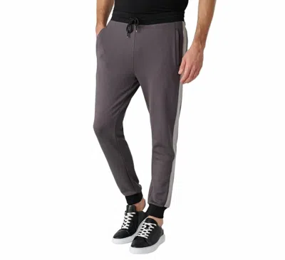 Karl Lagerfeld Men's Track Pants In Grey In Blue