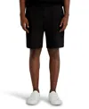 Karl Lagerfeld Men's Triangle Jacquard Textured Shorts In Black