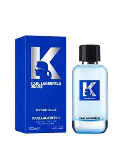 Karl Lagerfeld Men's Urban Blue Edt Spray 3.4 oz Fragrances 3386460160292