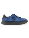 KARL LAGERFELD MEN'S WHITE LABEL KARL DENIM SNEAKERS