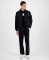 Karl Lagerfeld Mens Track Jacket T Shirt Pants In Black