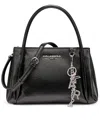 Karl Lagerfeld Mercerie Medium Shoulder Handbag In Black