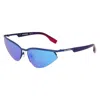 Karl Lagerfeld Metal Sunglasses In Blue
