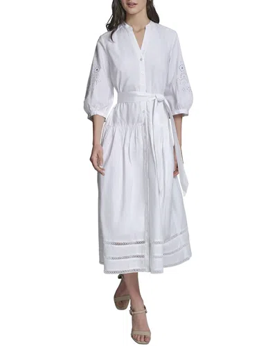 Karl Lagerfeld Midi Dress In White