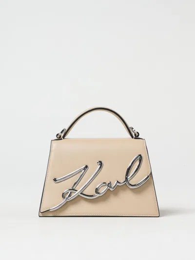 Karl Lagerfeld Mini Bag  Woman Color Beige