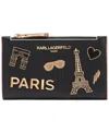 Karl Lagerfeld Mini Bifold Wallet In Multi
