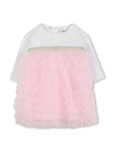 Karl Lagerfeld Mini Dress For Baby Girls In Multi