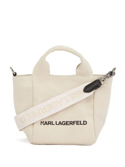 Karl Lagerfeld Mini Ikon Choupette Tote Bag In Neutral