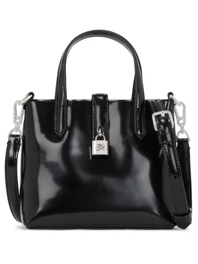 Karl Lagerfeld Mini K/autograph Tote Bag In Black