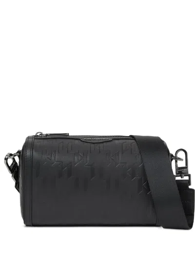 Karl Lagerfeld Mini K/loom Reisetasche In Black