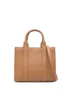 Karl Lagerfeld Mini Logo-embossed Tote Bag In Brown