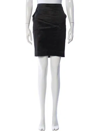Pre-owned Karl Lagerfeld Mini Skirt In Gray