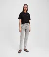 Karl Lagerfeld Mom Jeans In Gray