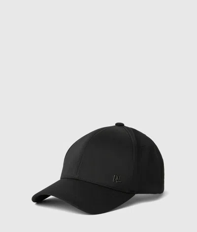 Karl Lagerfeld Monogram Baseball Cap In Black