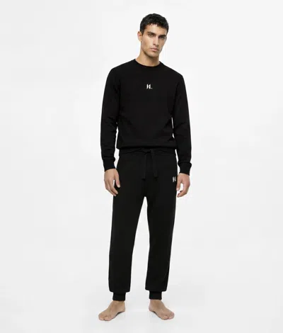 Karl Lagerfeld Monogram Cashmere Blend Loungewear Pants