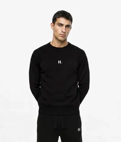 Karl Lagerfeld Monogram Cashmere Blend Loungewear Sweater