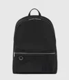 Karl Lagerfeld Monogram Patch Backpack In Black
