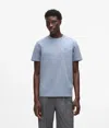 Karl Lagerfeld Monogram Regular T-shirt In Blue