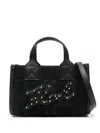 Karl Lagerfeld Monogram Tote Bag In Black