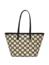 Karl Lagerfeld Monogrammed Tote Bag