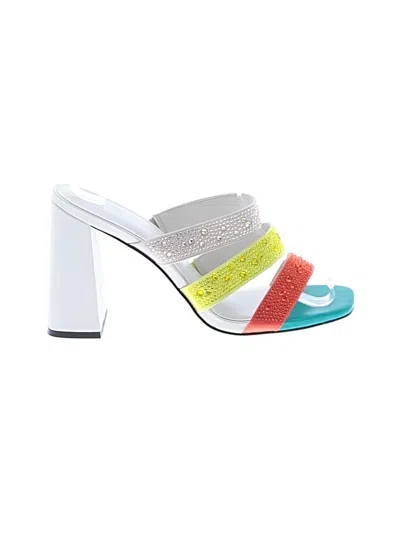 Pre-owned Karl Lagerfeld Mule/clog In Blue