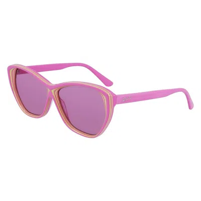 Karl Lagerfeld Multi Acetate Women's Sunglasses