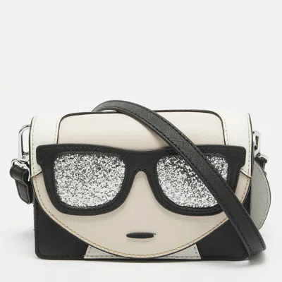 Pre-owned Karl Lagerfeld Multicolor Leather K/kocktail Karl Crossbody Bag