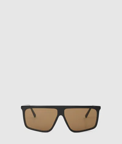 Karl Lagerfeld Navigator Sunglasses In Black
