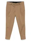 Karl Lagerfeld Neat Trousers In Brown