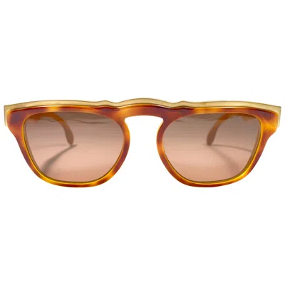 Pre-owned Karl Lagerfeld New Vintage  4603 Marble Gold & Brown 1980 Germany Sunglasses