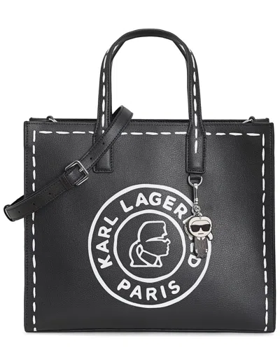 Karl Lagerfeld Nouveau Leather Tote