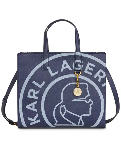 Karl Lagerfeld Nouveau Medium Tote In Multi