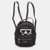 KARL LAGERFELD KARL LAGERFELD NYLON AND LEATHER AMOUR BACKPACK