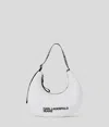 Karl Lagerfeld Nylon Half-moon Shoulder Bag