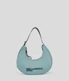 Karl Lagerfeld Nylon Half-moon Shoulder Bag