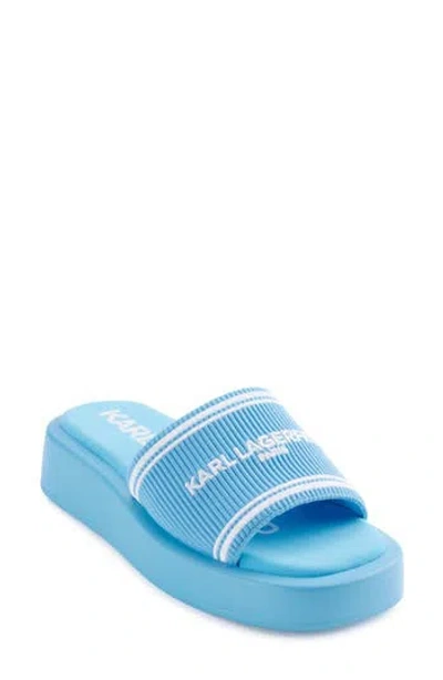 KARL LAGERFELD KARL LAGERFELD OHARE PLATFORM SLIDE SANDAL