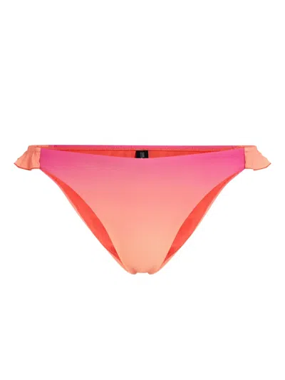 Karl Lagerfeld Ombré Bikini Bottoms In Rosa